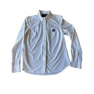 Harley Davidson Womens White Button Up Shirt Motorcycles‎ 03 Performance